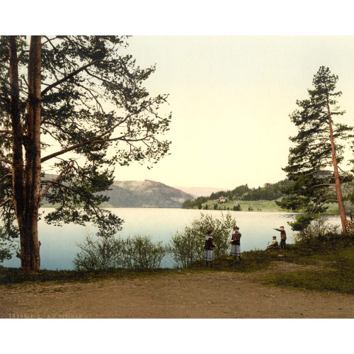 On The Lake, Titisee, Black Forest, Baden, Germany, circa 1890