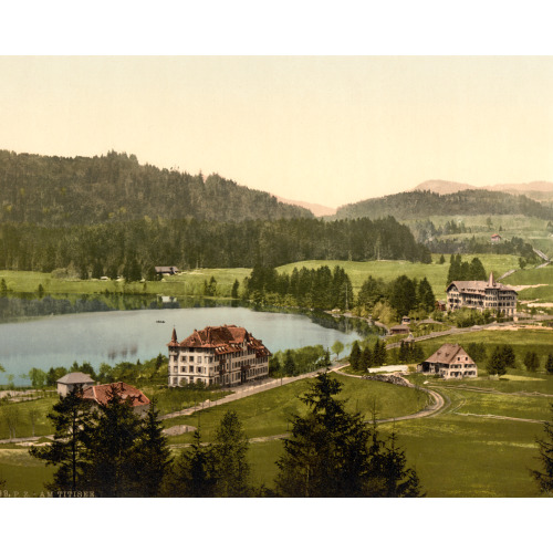 On The Lake, Titisee, Black Forest, Baden, Germany, circa 1890