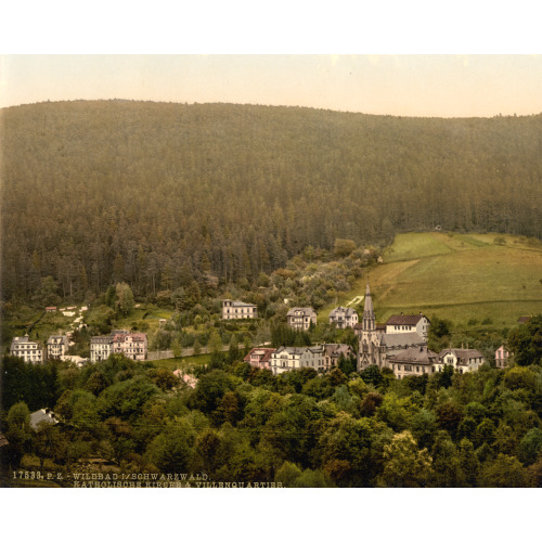 Church, Wildbad, Black Forest, Baden, Germany, circa 1890