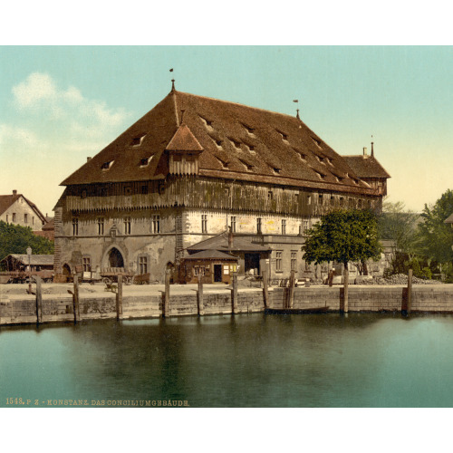 Council Building, Constance (I.E. Konstanz), Baden, Germany, circa 1890