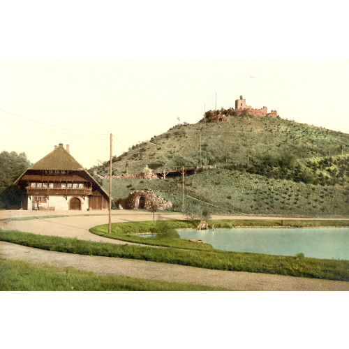 The Lauterberg With Swartzwald House, Karlsruhe, Baden, Germany, circa 1890
