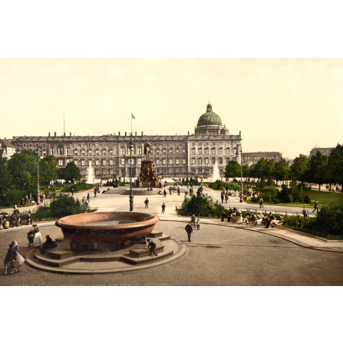 Royal Palace And Pleasure Garden, Berlin, Germany, circa 1890