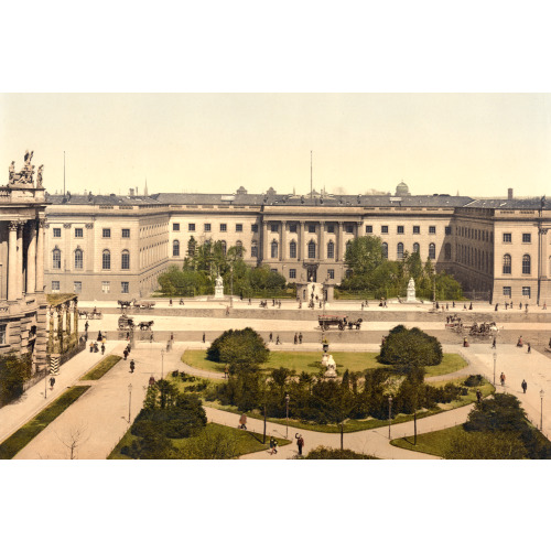 The University, Berlin, Germany, circa 1890