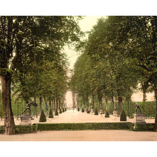 Summer Theatre At Herrenhausen, Hanover, Hanover, Germany, circa 1890