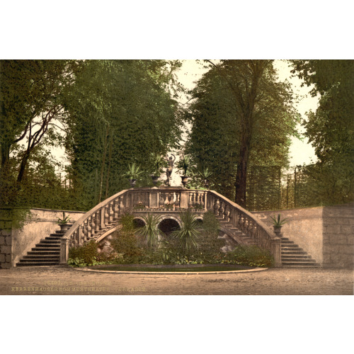 Summer Theatre, Terrace Herrenhausen, Hanover, Hanover, Germany, circa 1890