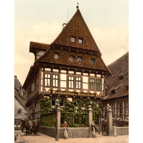 Cathedral, Hildesheim, Hanover, Germany, circa 1890