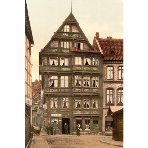 Roland's Hospital, Hildesheim, Hanover, Germany, circa 1890