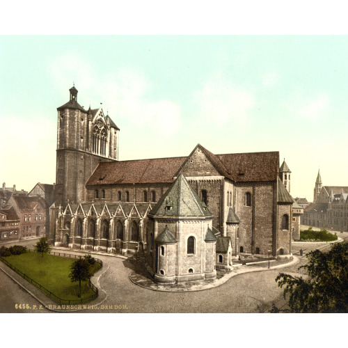 The Cathedral, Brunswick (I.E. Braunschweig), Germany, circa 1890