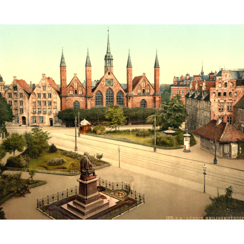 The Hospital, Lubeck, Germany, circa 1890