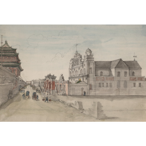 Church In Peking, circa 1860