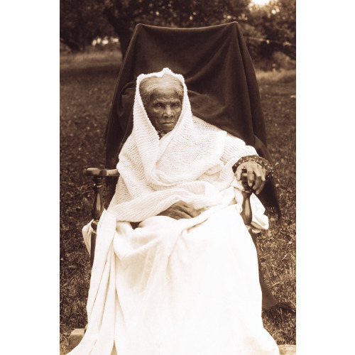 Harriet Tubman, Full-Length Portrait, Seated In Chair, Facing Front, Probably At Her Home In...