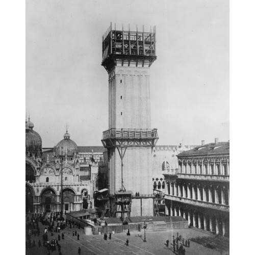Venice, Italy--The New Campanile, San Marco, 1911