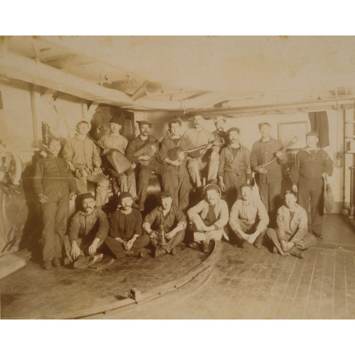 U.S.S. Maine--Firemen And Coal Passers, 1896