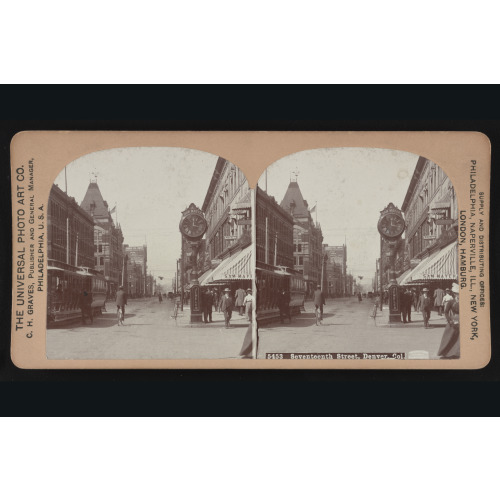 Seventeenth Street, Denver, Col., 1900