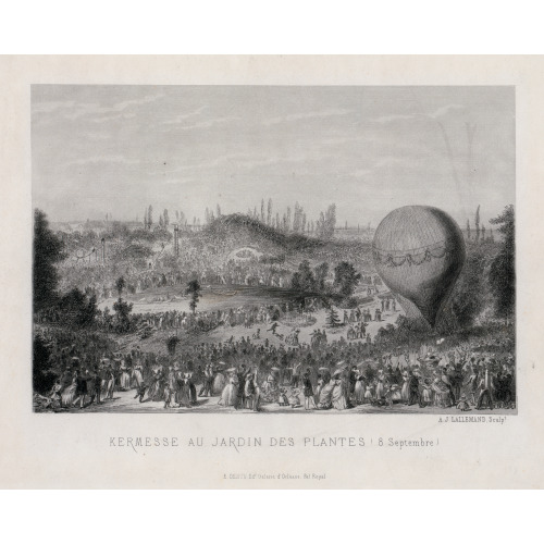Kermesse Au Jardin Des Plantes (8 Septembre), circa 1850