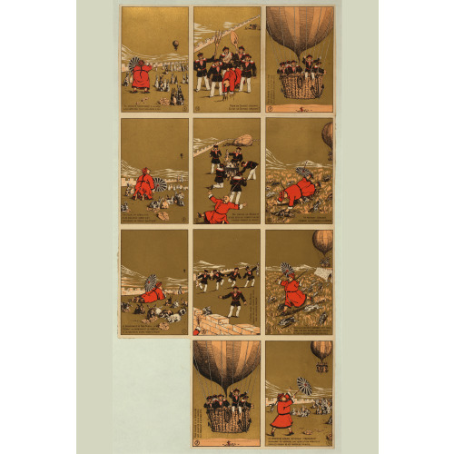 Collecting Cards Depicting A Story About A Chinese Governor Of Bac-Ninh, Who, While Relaxing On...