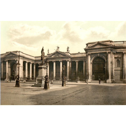 Bank Of Ireland, Dublin. County Dublin, Ireland, circa 1890