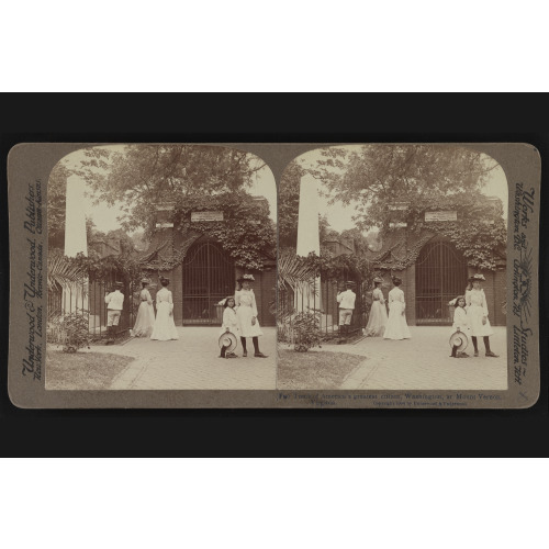 Tomb Of America's Greatest Citizen, Washington, At Mount Vernon, Virginia, 1904