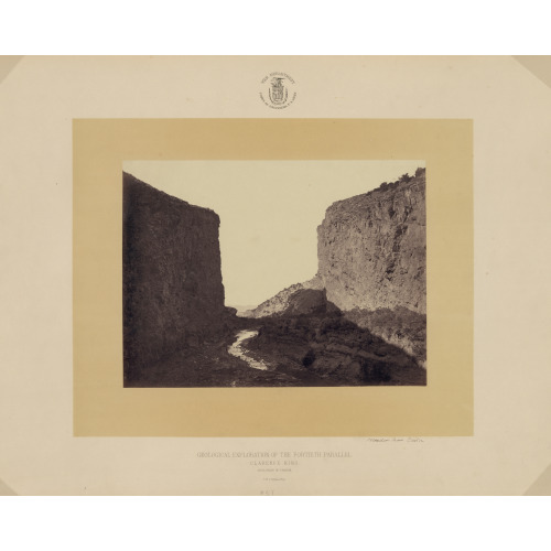 Vermillion Creek Canon, 1872