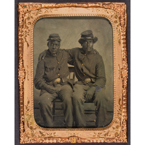 Two Brothers In Arms, circa 1860