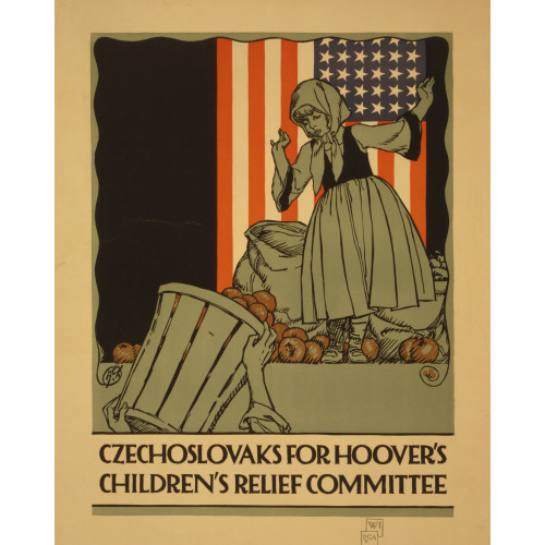 Czechoslovaks For Hoover's Children's Relief Committee, 1918