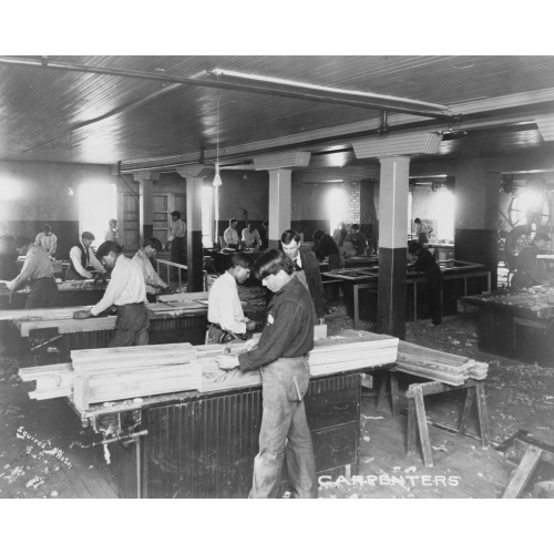 Indians--Carpenters, circa 1900