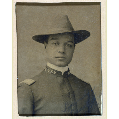 2nd Lt. Frank R. Newland i.e. Steward, 8th US VI, circa 1898
