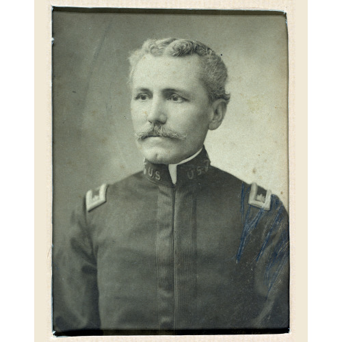 Col. E.L. Huggins, 8th US VI, Chickamauga, Ga., Spanish American War, circa 1899