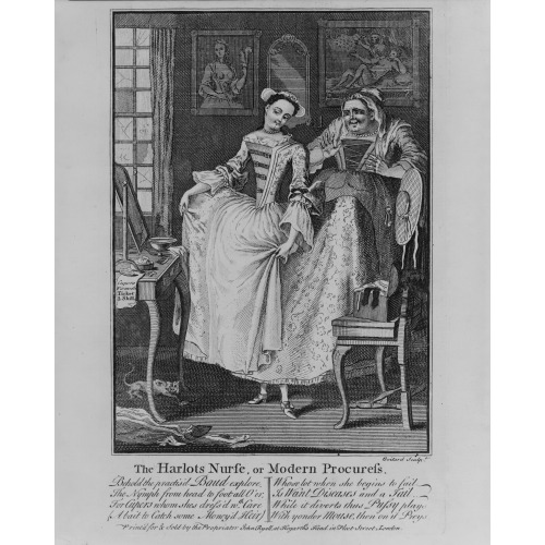 The Harlots Nurse, Or Modern Procuress, 1750