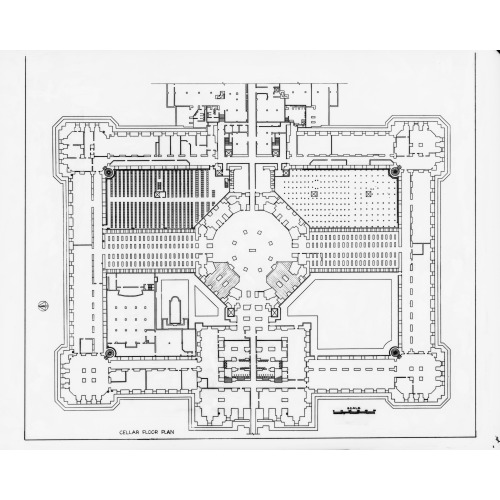 Alterations To The Library Of Congress Thomas Jefferson Building, Washington, D.C. Cellar Floor...