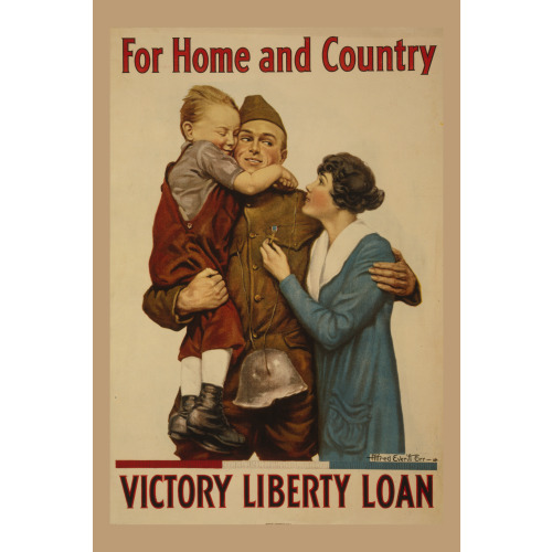 For Home And Country - Victory Liberty Loan, 1918