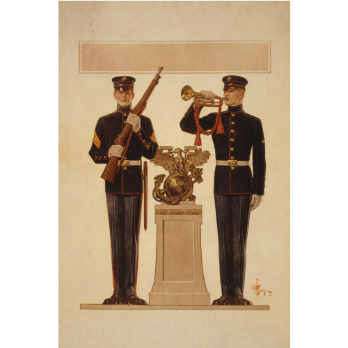 Two Marines, 1917