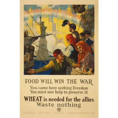 Food Will Win The War, 1917