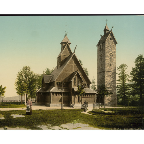 The Church Of Wang, Riesengebirge, Germany, circa 1890