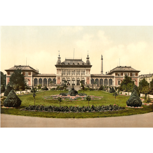 The Spring House, Bad Elster, Saxony, Germany, circa 1890