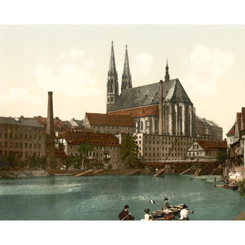 Old Bridge, St. Peter's Church, Gorlitz, Silesia, Germany