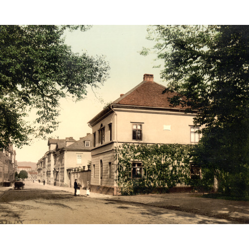 House Of Liszt, Weimar, Thuringia, Germany, circa 1890