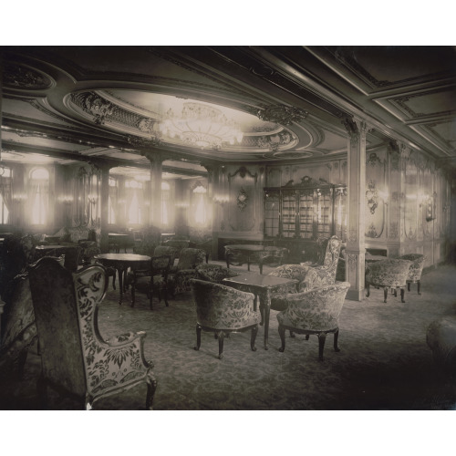 White Star Steamship Olympic Lounge Room, 1911