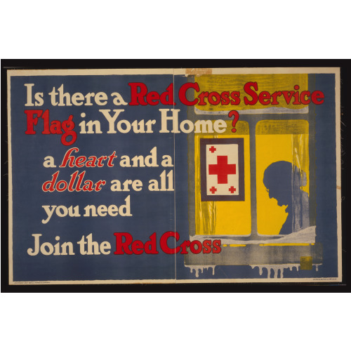 Is There A Red Cross Service Flag In Your Home? A Heart And A Dollar Are All You Need - Join The...