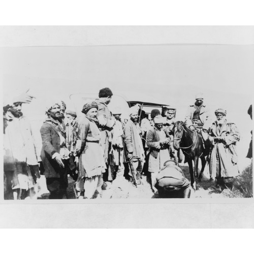 On The Road - Sept. 23, 1919 - Near Kurds' Camp After Being Fired Upon--Col. Beeuwkes Attending...