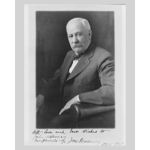 Joseph Warren Fordney, Half-Length Portrait, Seated Facing Front, 1922