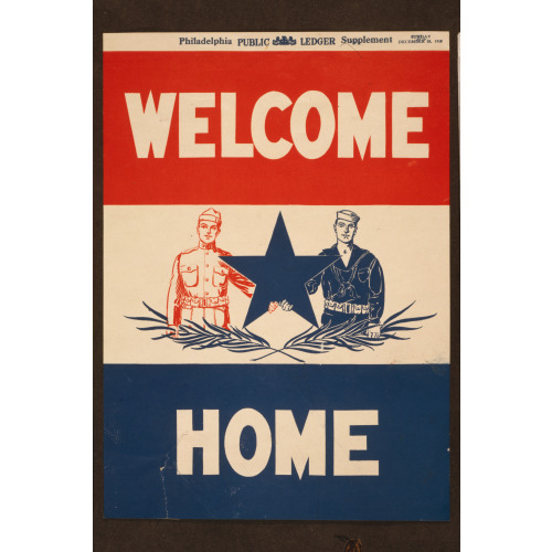 Welcome Home, 1918