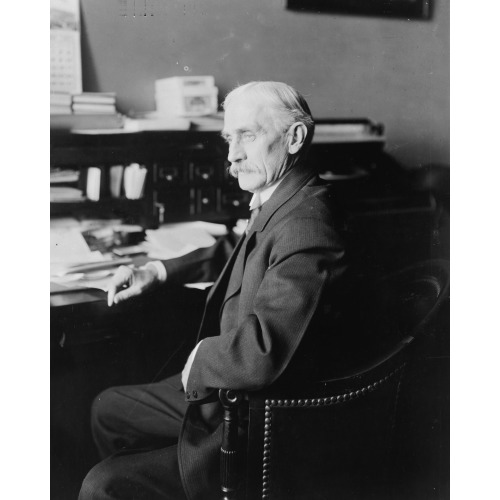 Clarence Clark, Three-Quarter-Length Portrait, Seated At Desk, Facing Left, 1910