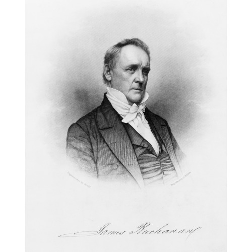 James Buchanan, circa 1857