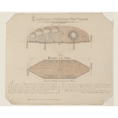 L'interieur Et L'exterieur D'un Bayair Couronne De Charles X, circa 1824
