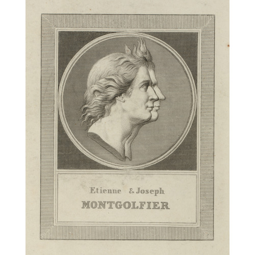 Etienne & Joseph Montgolfier, circa 1820