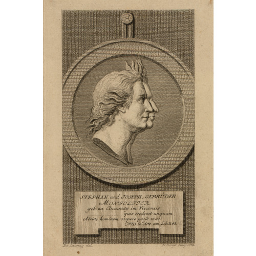 Stephan Und Joseph, Gebruder Mongolfier Sic, Geb. Zu Annonay Im Vivarais, 1784