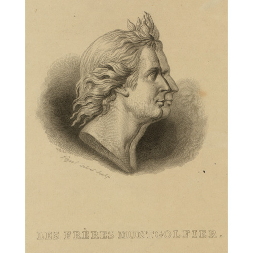 Les Freres Montgolfier, circa 1790