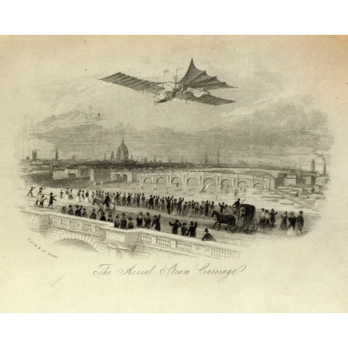 The Aerial Steam Carriage, 1843