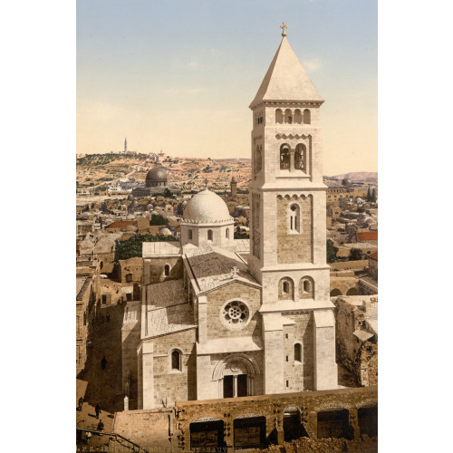 Church Of St. Saviour, Jerusalem, Holy Land, circa 1890